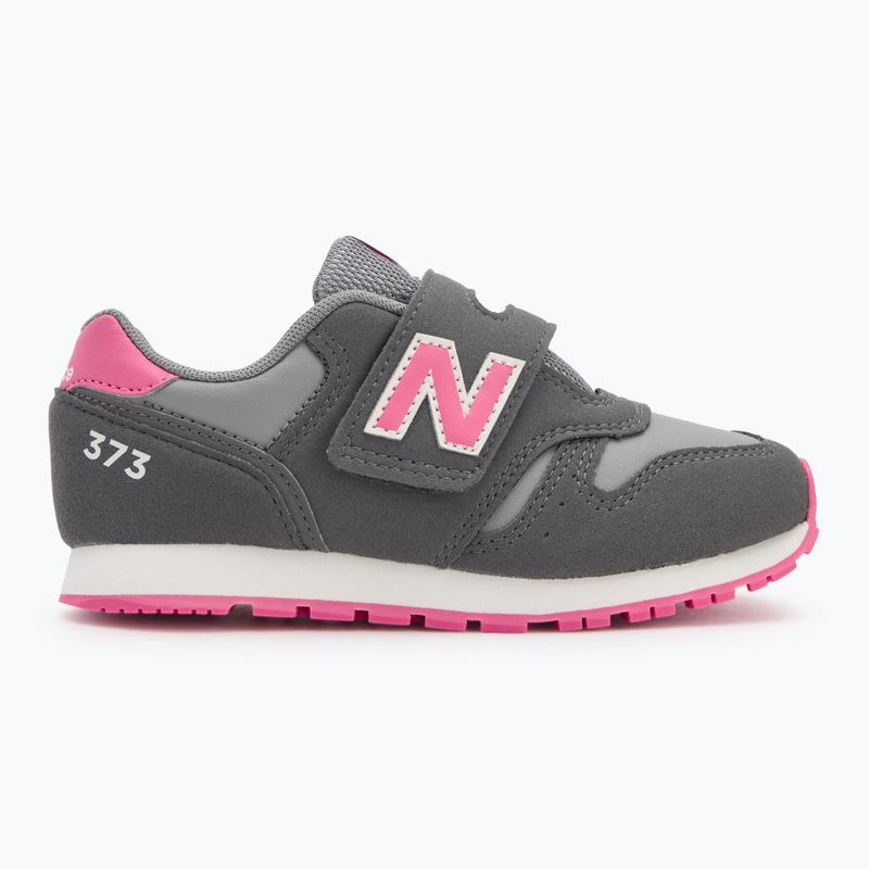 Dětské boty New Balance 373's V2 grey/pink 2