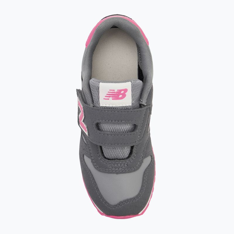 Dětské boty New Balance 373's V2 grey/pink 5