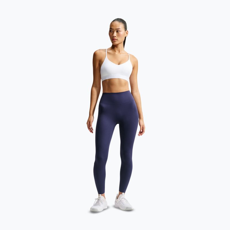 Sportovní podprsenka Nike Indy Light Support white/stone mauve 2