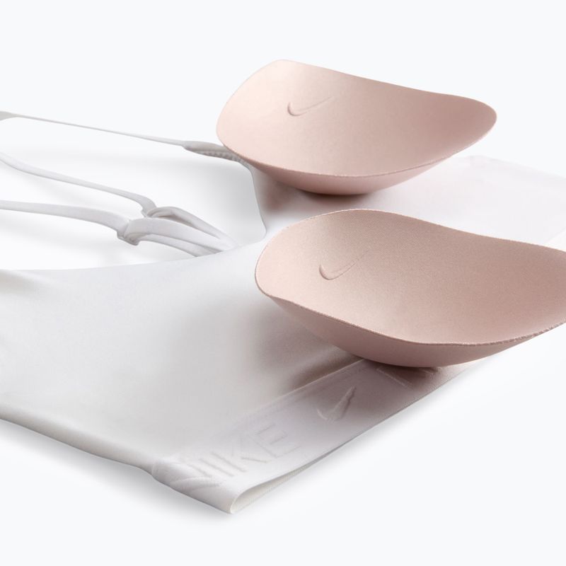 Sportovní podprsenka Nike Indy Light Support white/stone mauve 7