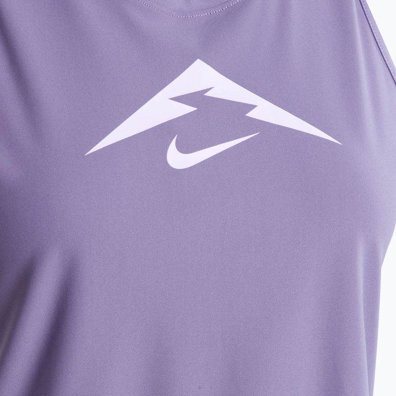 Dámské běžecké tílko Nike Trail Dri-Fit Graphic TT daybreak/lilac bloom 3