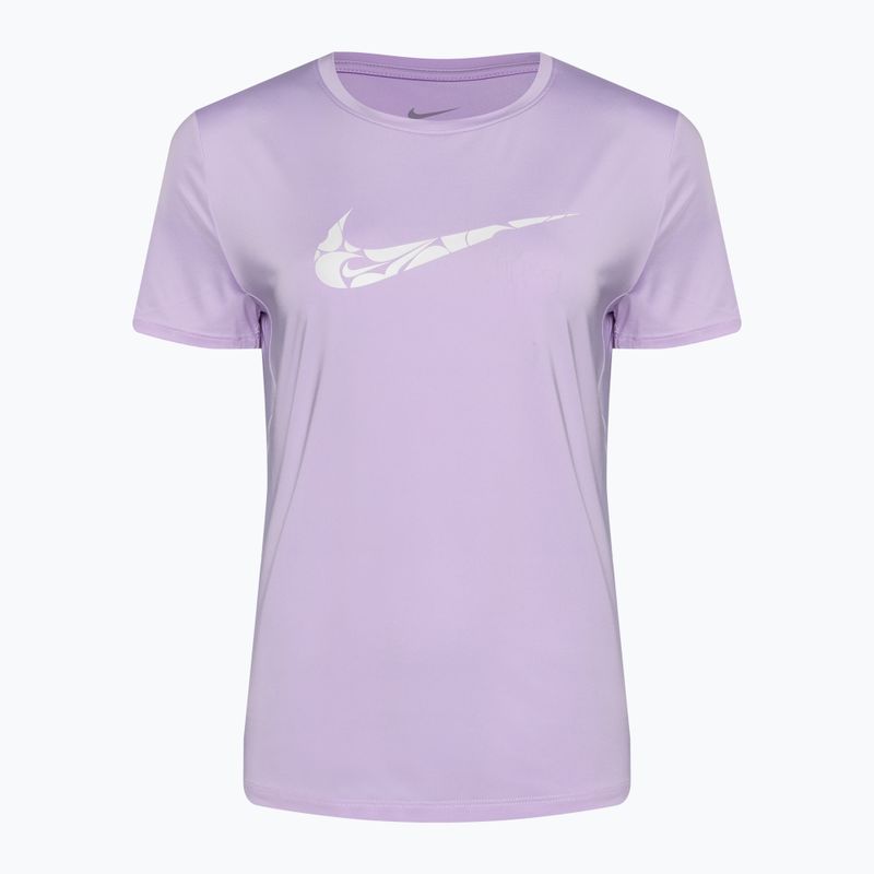 Dámské tričko Nike One Swoosh lila bloom/white 4