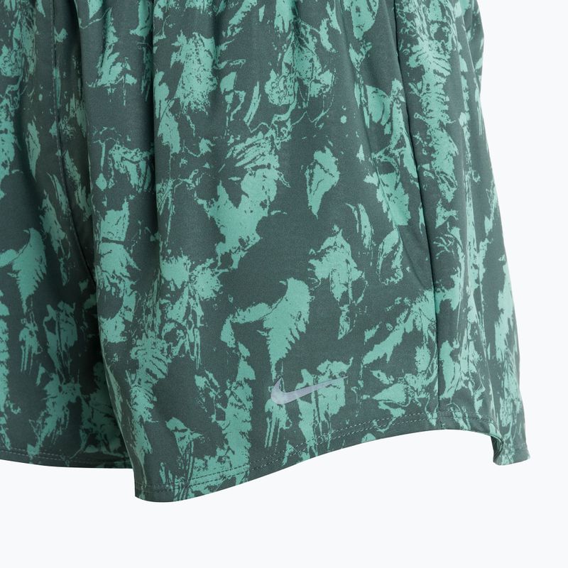 Dámské šortky Nike One Dri-Fit High-Waisted 3" Brief-Lined vintage green / bicoastal / black 3