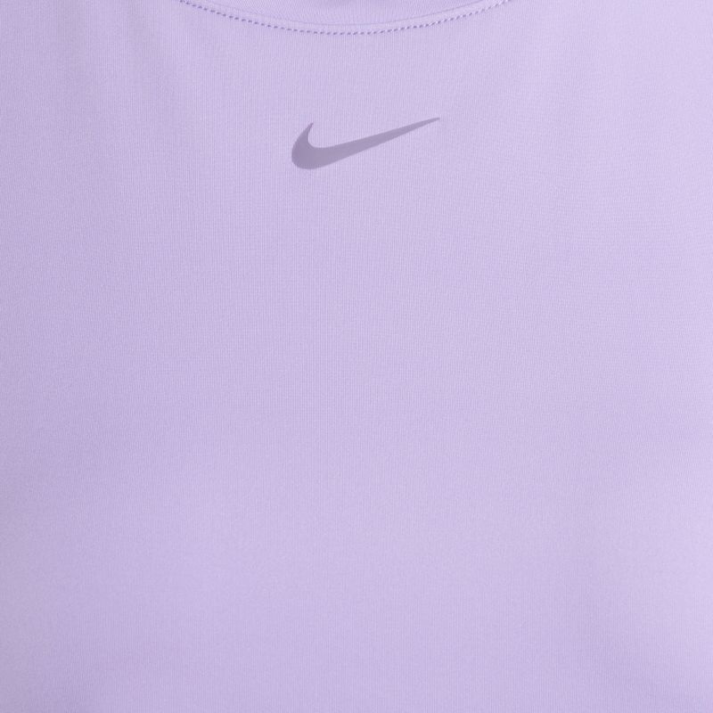 Dámské tričko Nike One Classic Dri-Fit lila bloom/black 3