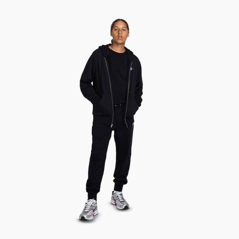 Pánské tepláky Nike Club French Terry Joggers black/black/white 2