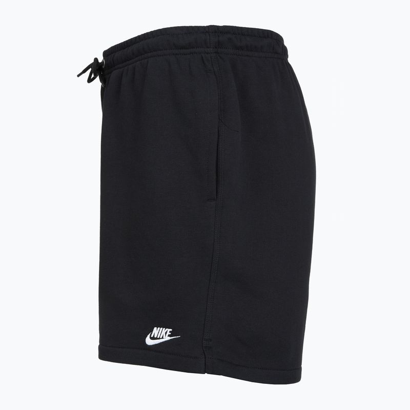 Pánské šortky Nike Club French Terry Flow black/black/white 10