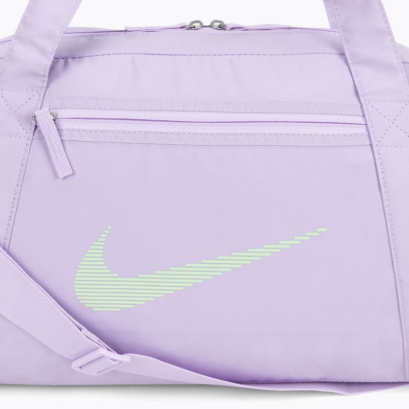 Dámská tréninková taška Nike Gym Club 24 l lilac bloom/lilac bloom/vapor green 4
