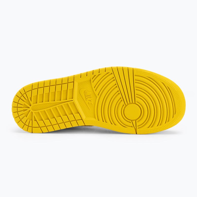Dámské boty Air Jordan 1 Mid white/black/vivid sulfur 4