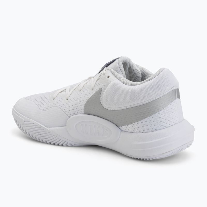 Volejbalové boty Nike Hyperquick Court Flight white/photon dust/metallic silver 3
