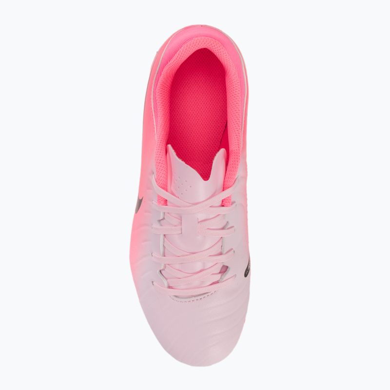 Dětské kopačky Nike Tiempo Emerald Legend 10 Academy FG/MG pink foam/black 5