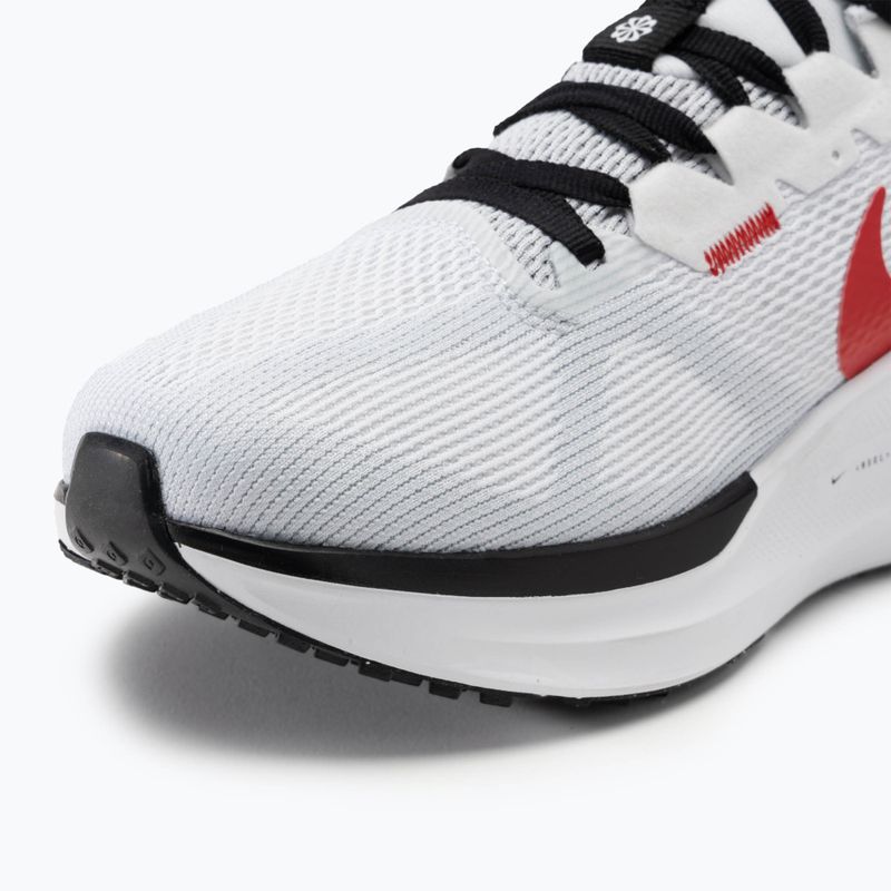 Pánské běžecké boty Nike Structure 25 white/black/light mmoke grey/fire red 7