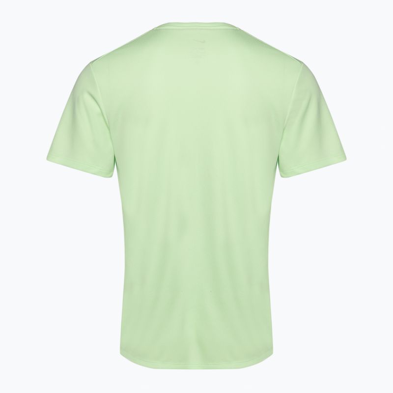Pánské běžecké tričko Nike Miler Dri-Fit UV vapor green 2