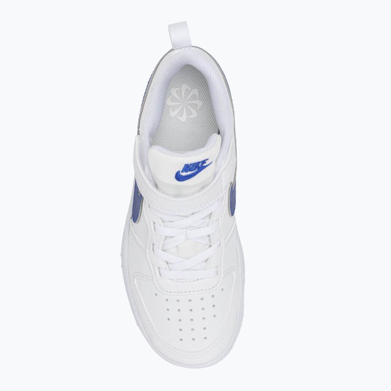 Dětské boty Nike Court Borough Low Recraft white/hyper royal 5