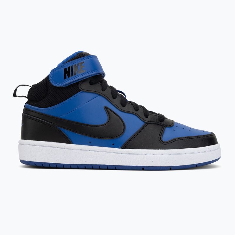Boty Nike Court Borough Mid 2 game royal/white/black 2