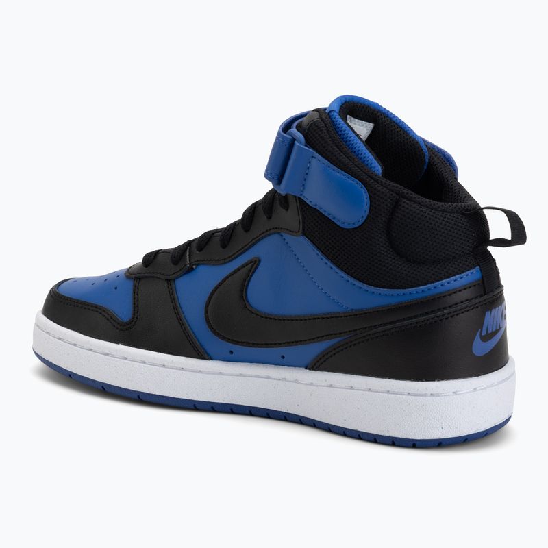 Dětské boty Nike Court Borough Mid 2 game royal/white/black 3