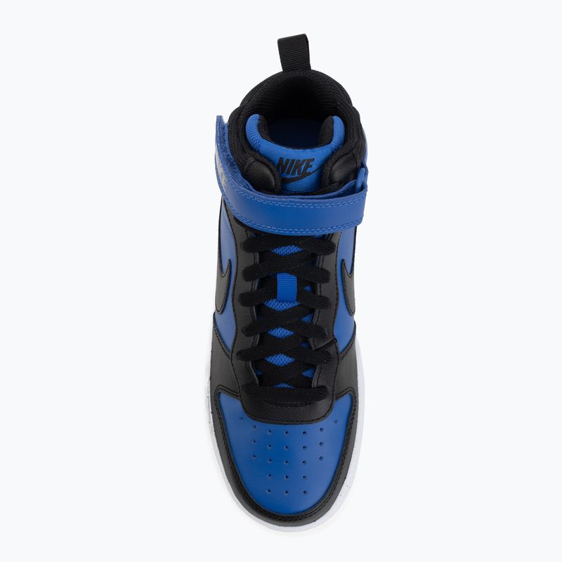 Boty Nike Court Borough Mid 2 game royal/white/black 5