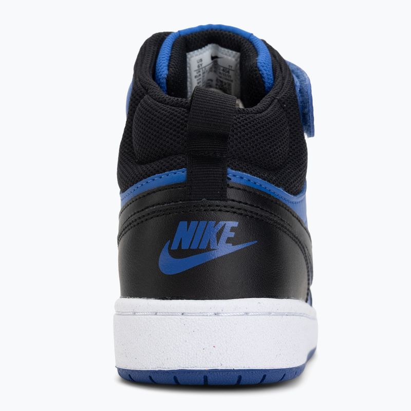 Boty Nike Court Borough Mid 2 game royal/white/black 6