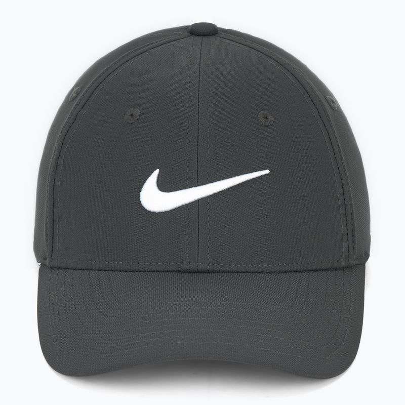 Kšiltovka Nike Dri-FIT Club dark smoke grey/white 2