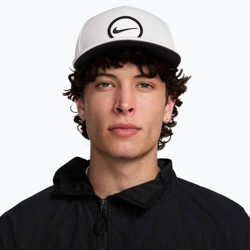 Kšiltovka Nike Pro Dri-Fit Structured photon dust/anthracite/white 5