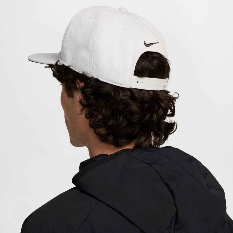 Kšiltovka Nike Pro Dri-Fit Structured photon dust/anthracite/white 6
