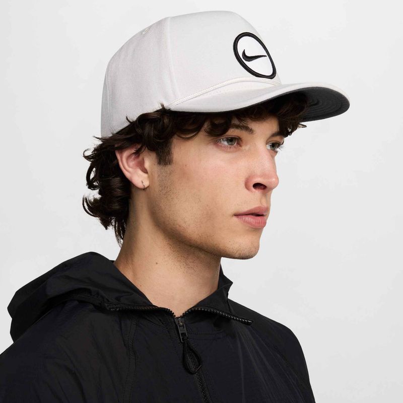 Kšiltovka Nike Pro Dri-Fit Structured photon dust/anthracite/white 7