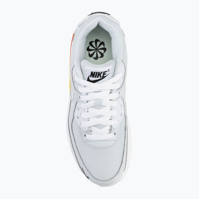 Dětské boty Nike Air Max 90 pure platinum/cosmic clay 5