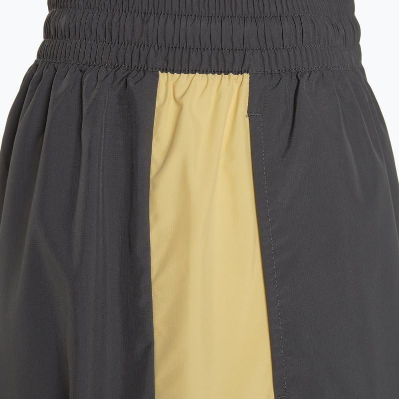 Dámské kalhoty Nike Sportswear Woven High-Waisted dark smoke grey/saturn gold/white 4