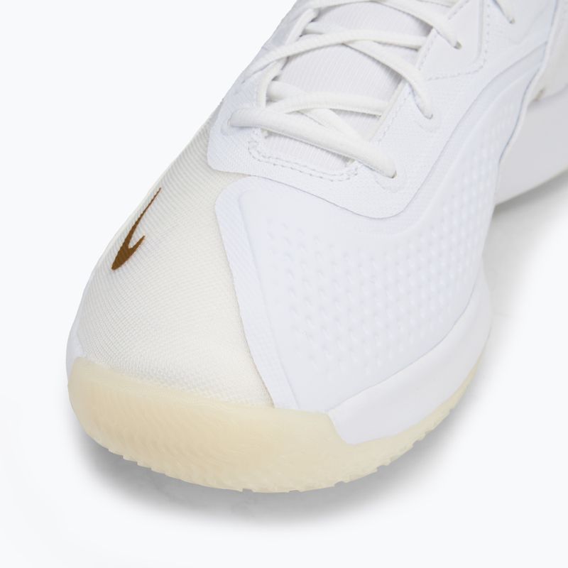 Boty Nike React Hyperset 2 bílá/bílá/metalická zlatá 7