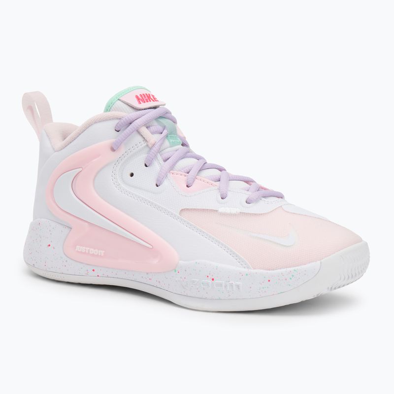 Boty Nike Hyperset 2 SE bílá/hyper růžová/mintová pěna/fialová mlha/růžová pěna