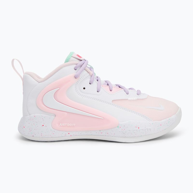 Volejbalové boty Nike Hyperset 2 SE bílá/hyper pink/mint foam/violet mist/ pink foam 2