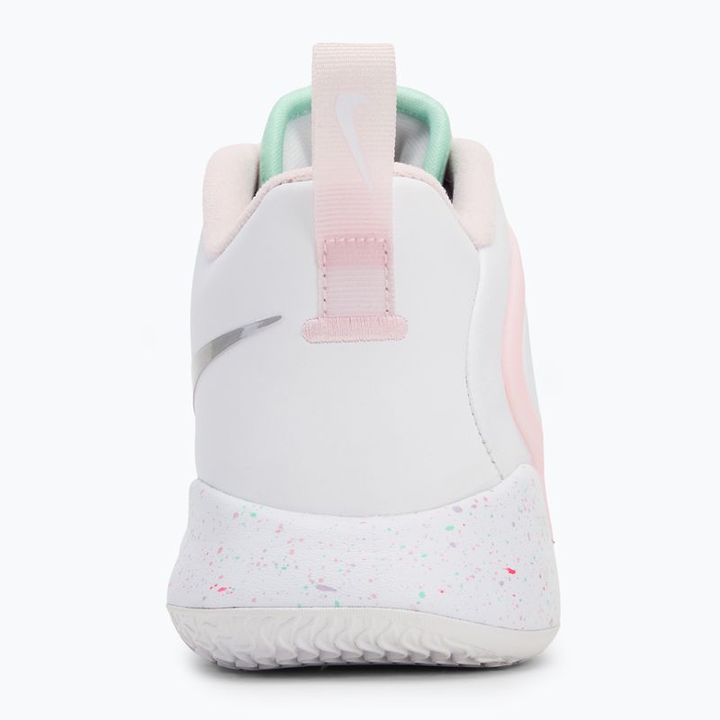 Volejbalové boty Nike Hyperset 2 SE bílá/hyper pink/mint foam/violet mist/ pink foam 6