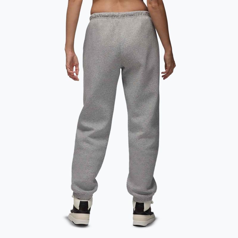 Dámské kalhoty  Jordan Brooklyn Fleece dark grey heather/white 3