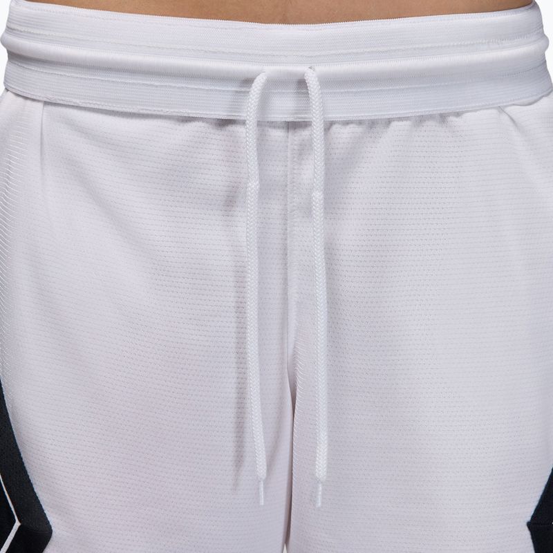 Dámské basketbalové šortky Jordan Sport Diamond 4" white/black/black/white 5