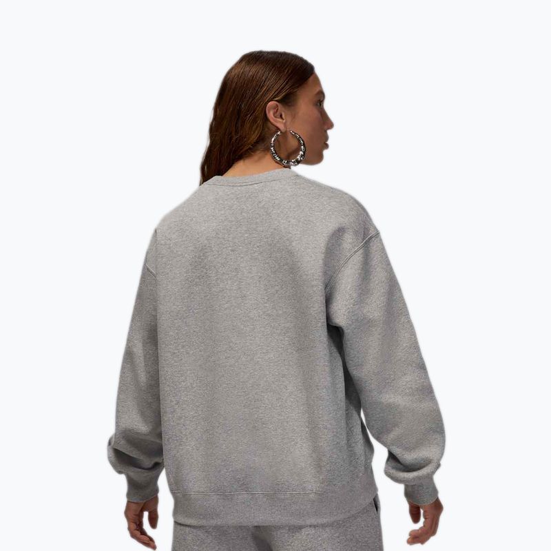 Dámská mikina Jordan Brooklyn Fleece dark grey heather/white 3