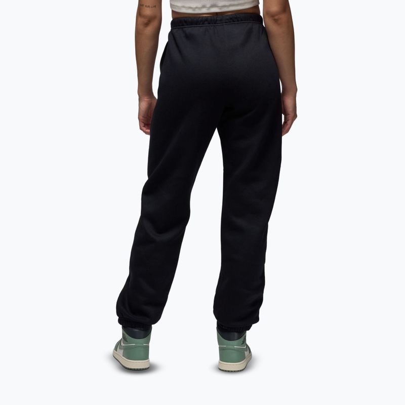 Dámské kalhoty  Jordan Brooklyn Fleece black/white 3