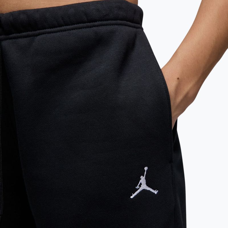 Dámské kalhoty  Jordan Brooklyn Fleece black/white 4
