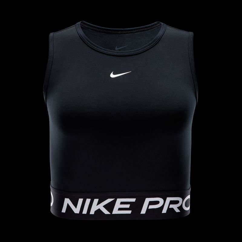 Dámské fitness  tílko  tank top  Nike Pro Dri-Fit black/white 5