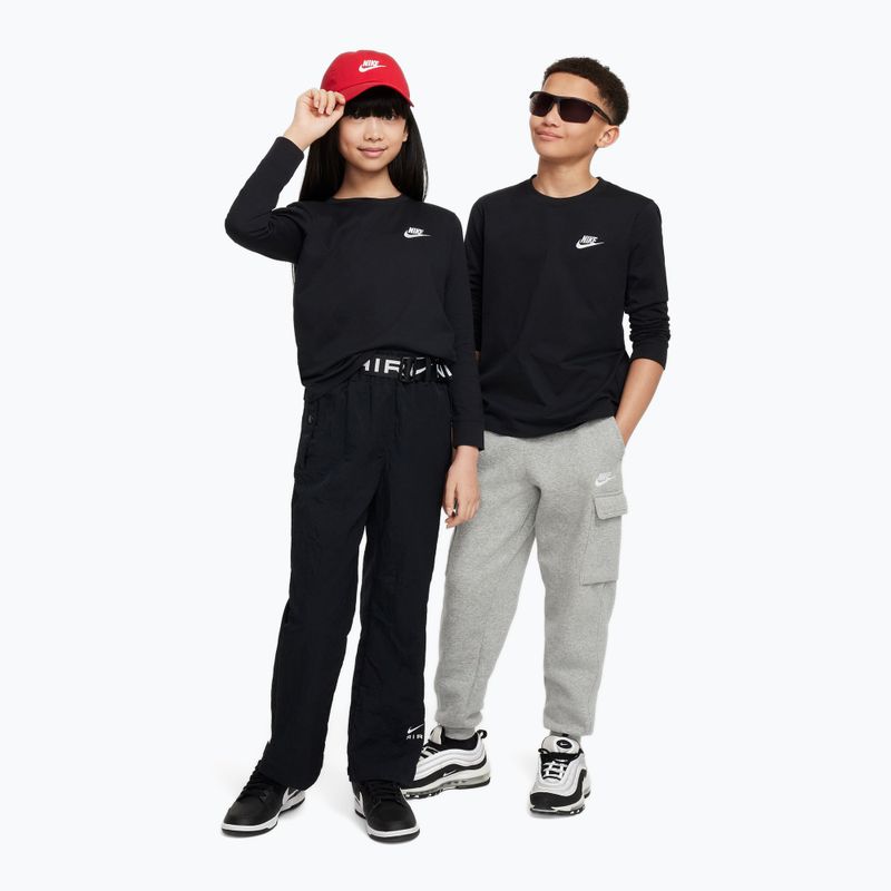 Dětské tričko Longsleeve Nike Sportswear black 2