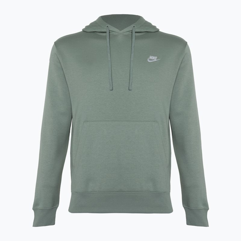 Pánská mikina Nike Sportswear Club Fleece Hoodie jade horizon/jade horizon/white