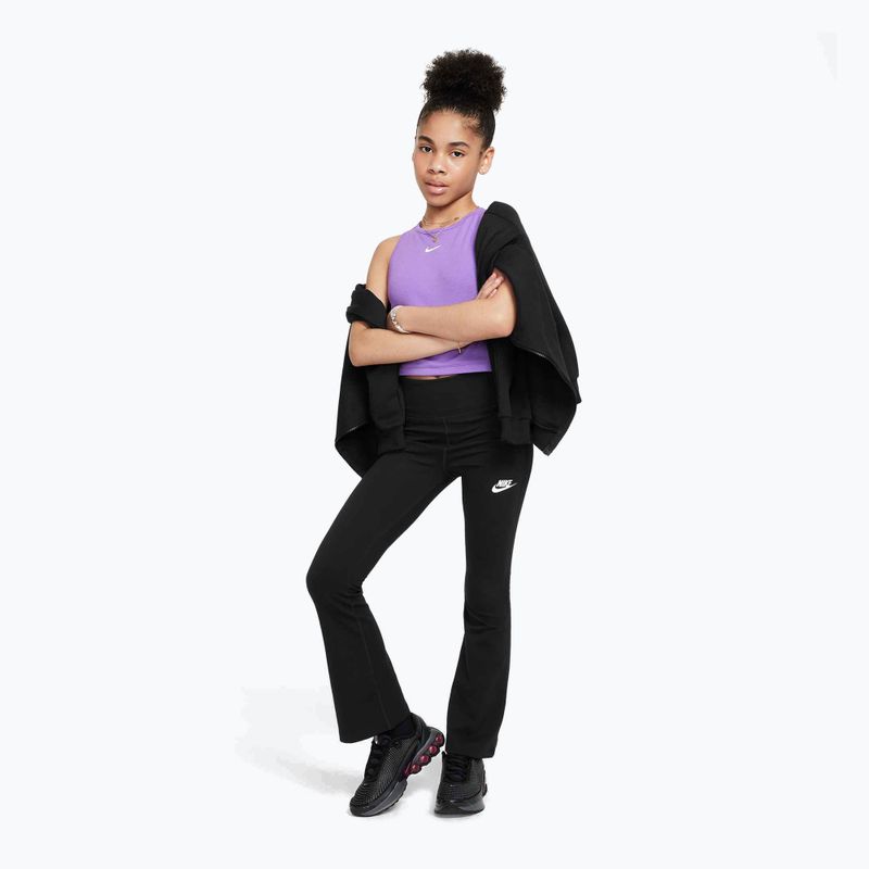 Dětské legíny Nike Sportswear Classic black/white 2