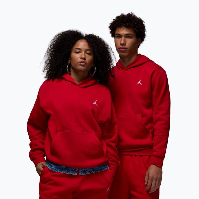 Pánská mikina Nike Jordan Brooklyn Fleece gym red/white 3