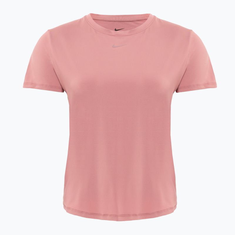 Dámské tričko Nike One Classic Dri-Fit canyon pink/black