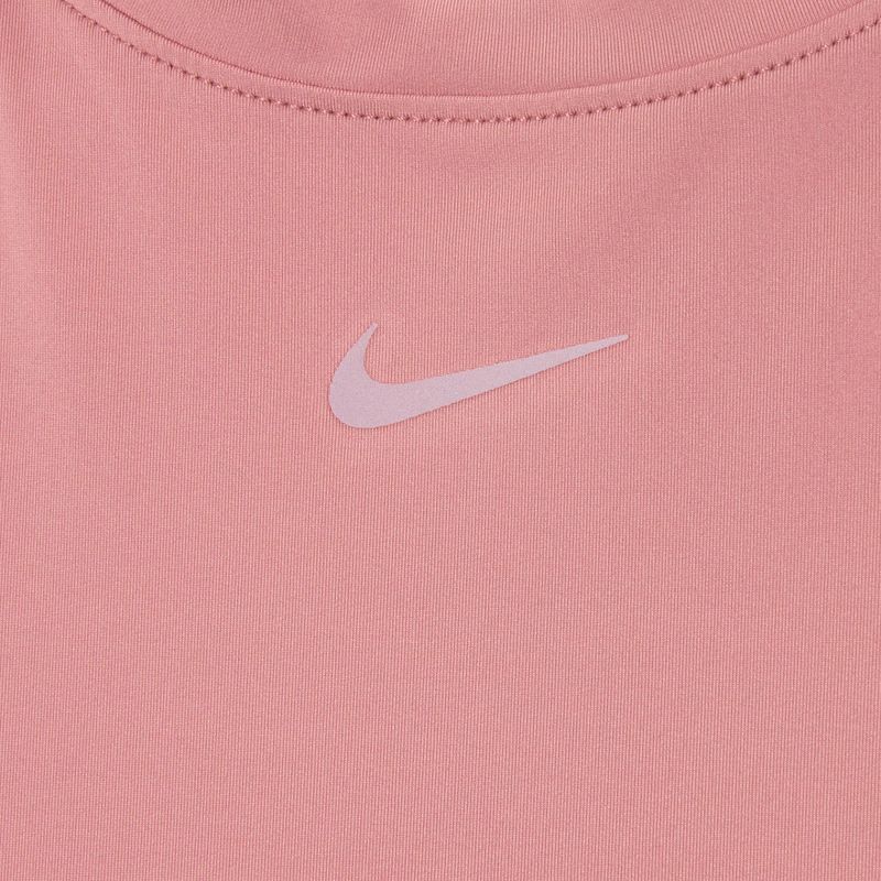 Dámské tričko Nike One Classic Dri-Fit canyon pink/black 3