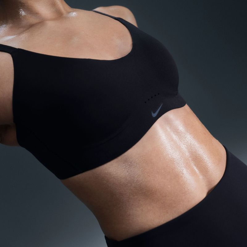 Sportovní podprsenka Nike Alate Minimalist black/cool grey 6