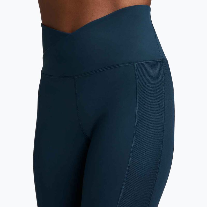 Dámské legíny Nike One Wrap High-Waist 7/8 Armory Navy 4