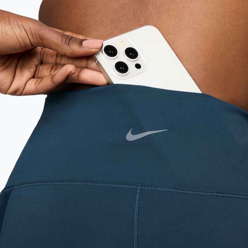 Dámské legíny Nike One Wrap High-Waist 7/8 Armory Navy 7