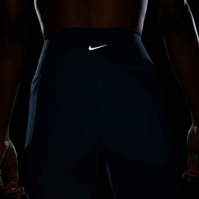 Dámské legíny Nike One Wrap High-Waist 7/8 Armory Navy 8