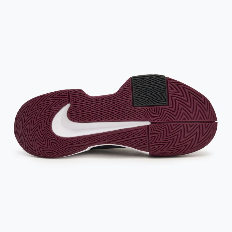 Pánské tenisové boty Nike GP Challenge Pro dark smoke grey/ black/ photon dust/ sangria 4