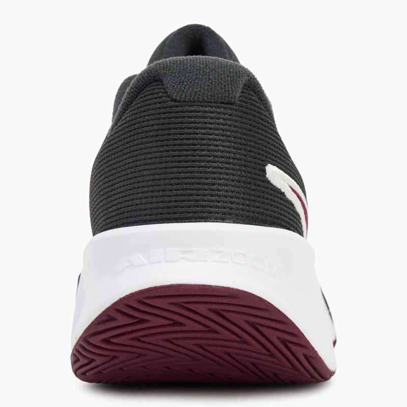 Pánské tenisové boty Nike GP Challenge Pro dark smoke grey/ black/ photon dust/ sangria 6