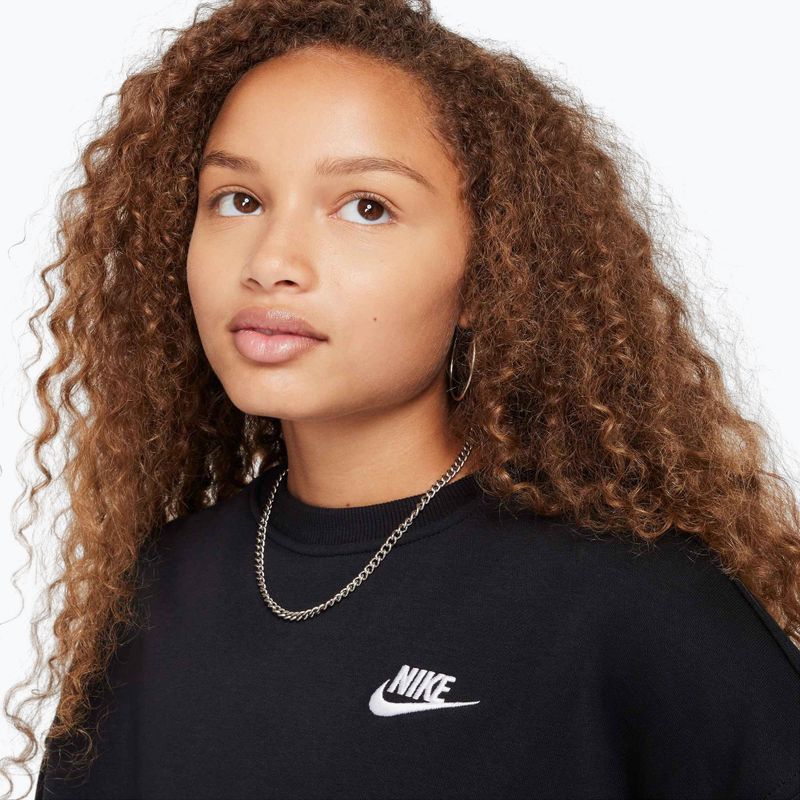 Dětská mikina Nike Sportswear Club Fleece black/white 4